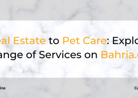 From Real Estate to Pet Care: Explore the Wide Range of Services on Bahria.online